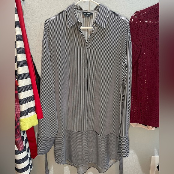 Trouvé Striped Shirt Dress - Picture 2 of 4